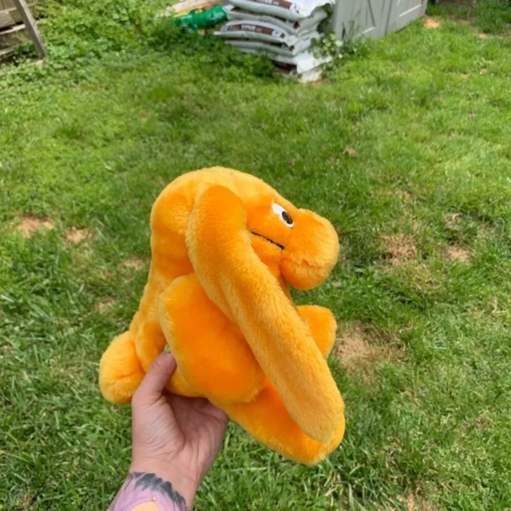 Vintage Kodak‎ Kolorkins Plush Snap 1989 Stuffed Animal Yellow 8